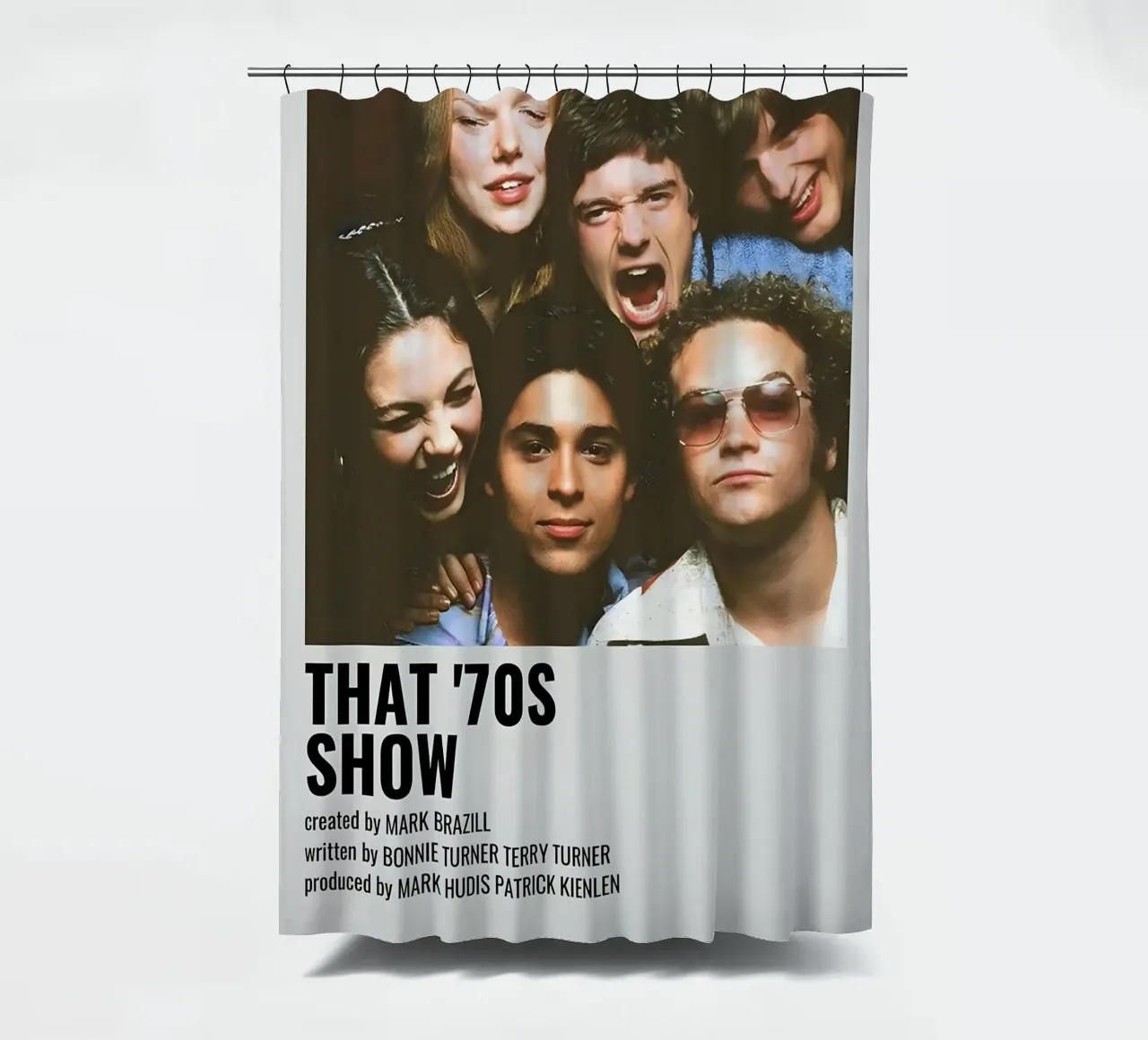THAT '70S SHOW tenda da doccia da MVFminimalist