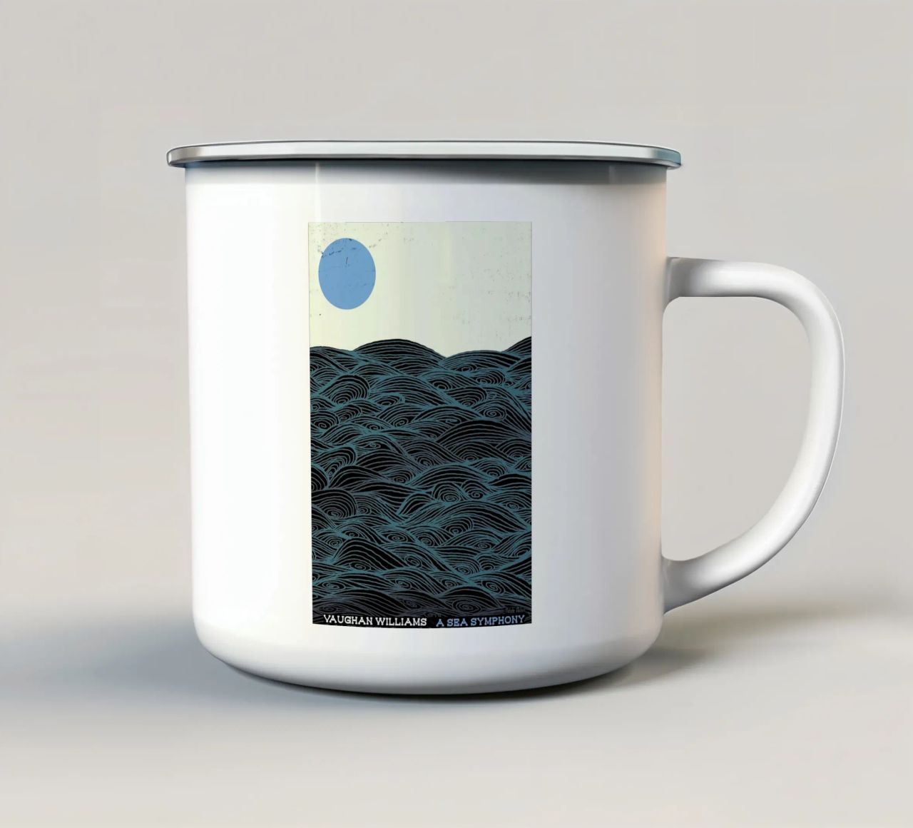 Vaughan Williams - Sea Symphony tazza in smalto da Prelude Posters