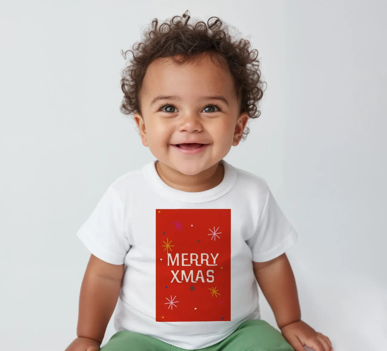 Merry Xmas maglietta neonato da The Native State