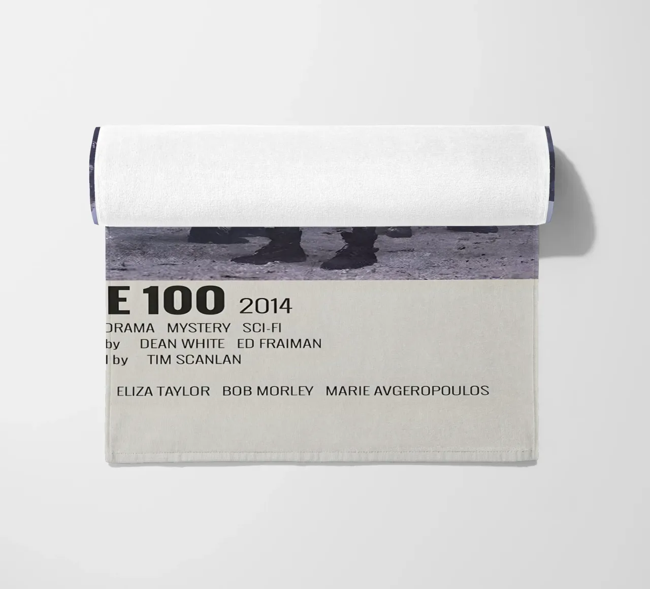 THE 100 2014 beach towel by MVFminimalist