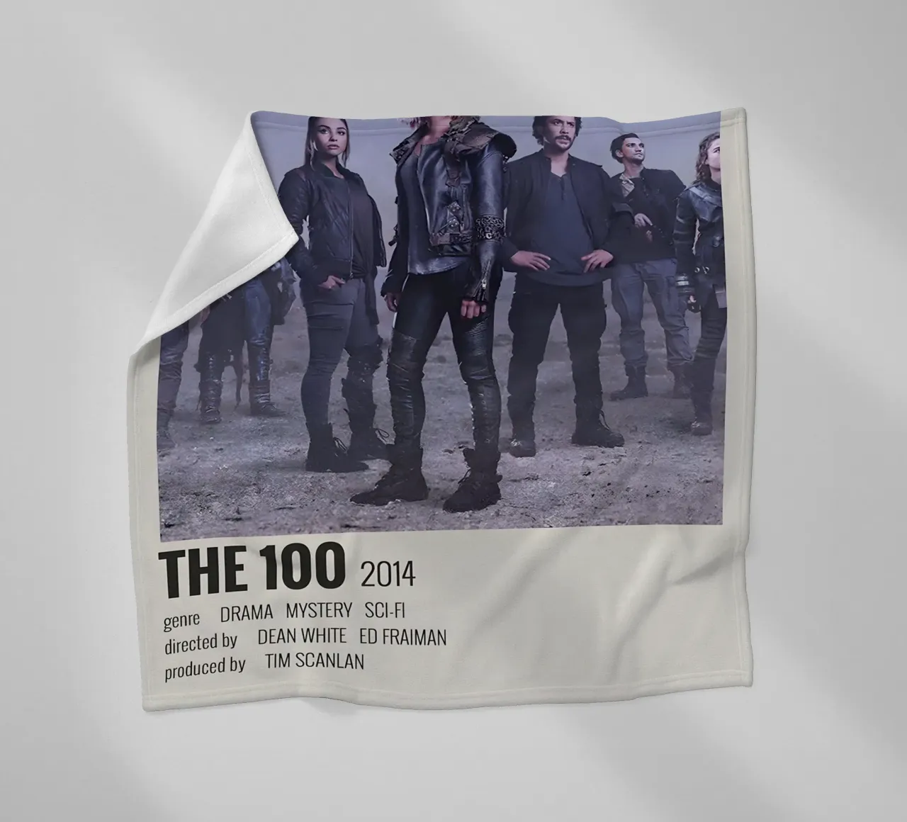 THE 100 2014 coperta in pile da MVFminimalist