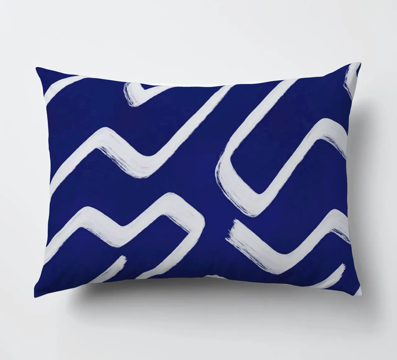 Ultramarine line art cuscino da Little Dean
