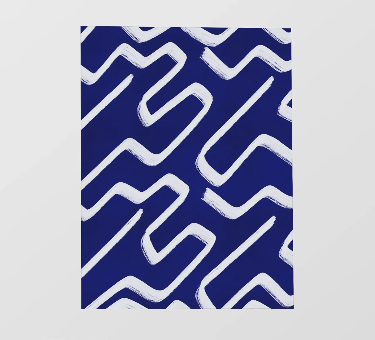 Ultramarine line art telo in pvc da Little Dean