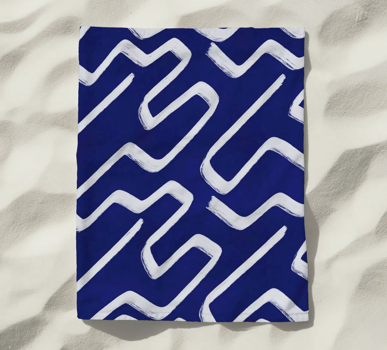 Ultramarine line art telo mare da Little Dean