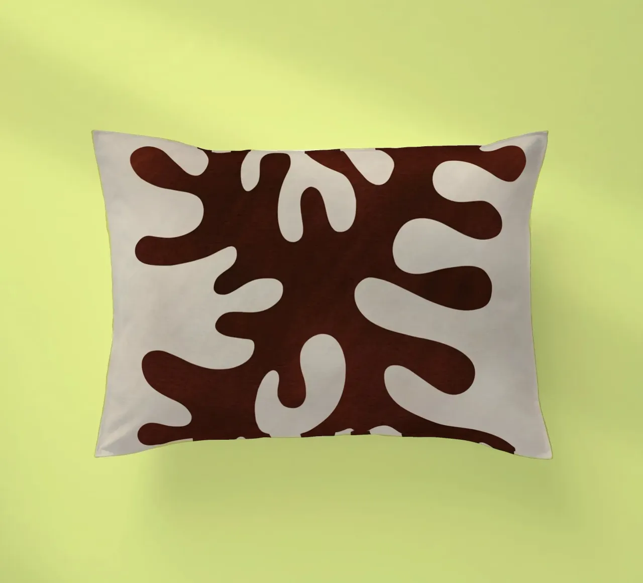 Silhouette corallo 04 cuscino da Little Dean
