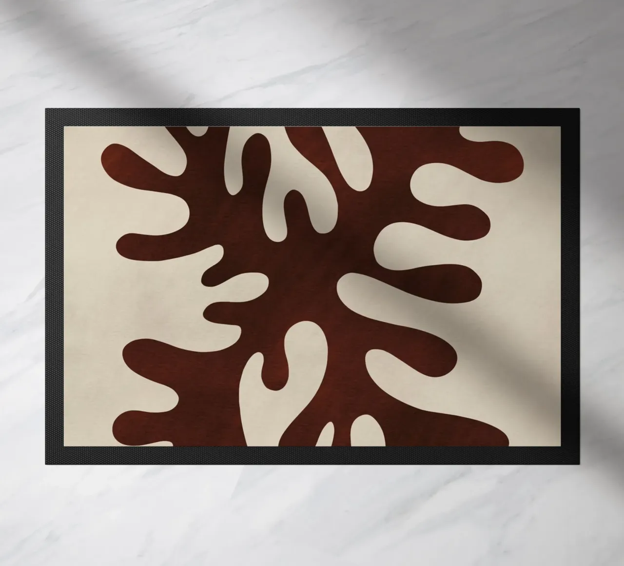 Silhouette corallo 04 zerbino da Little Dean