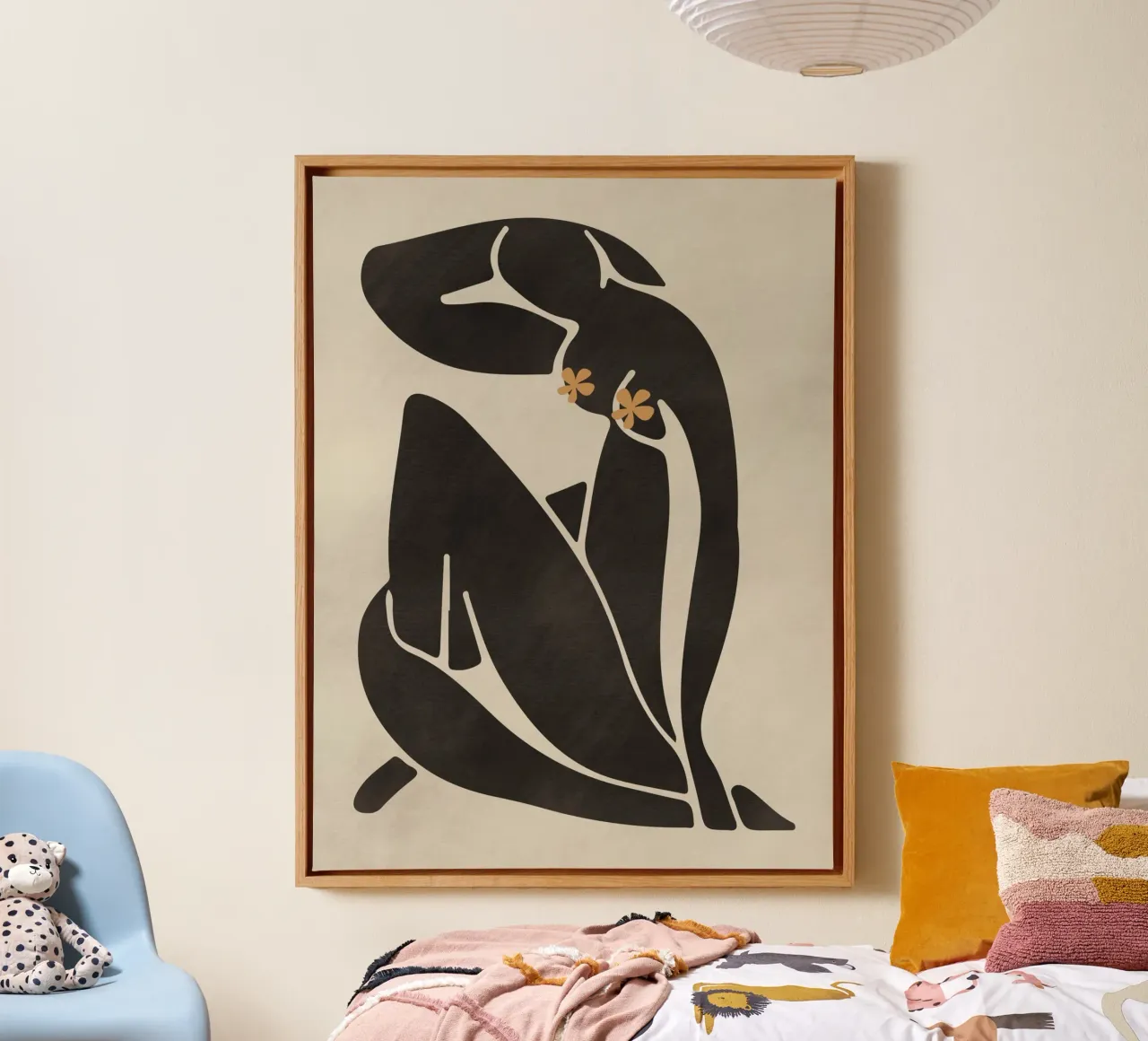Cut out nude 02 canvas by Little Dean