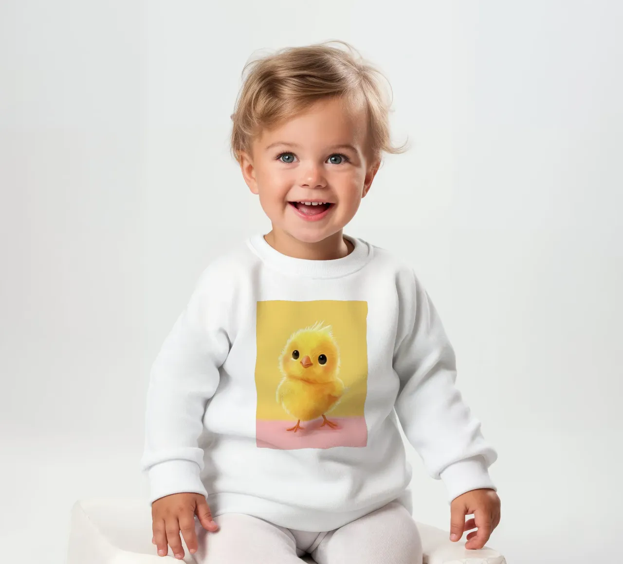 Pulcino allegro felpa neonato da DesignDoodle
