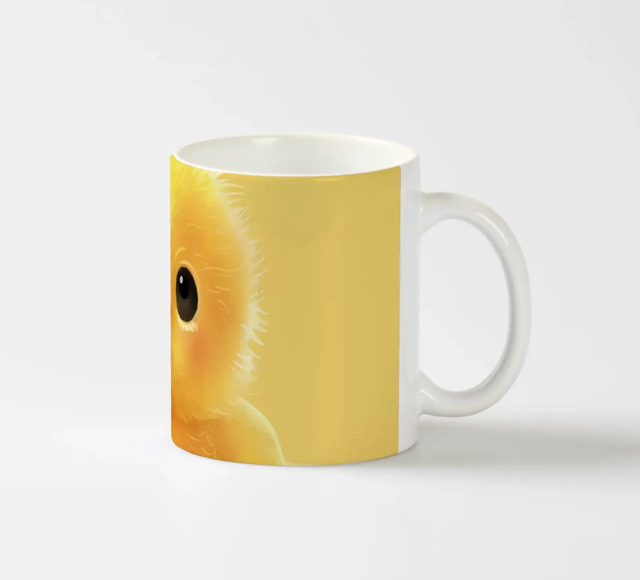 Pulcino allegro tazza in ceramica da DesignDoodle