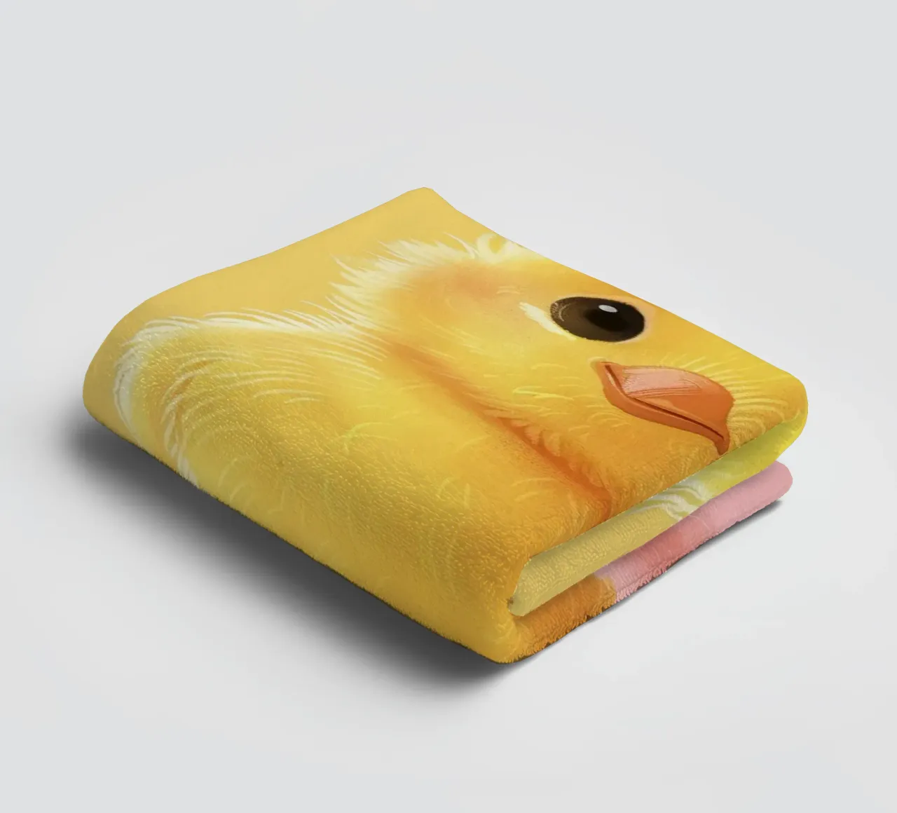 Pulcino allegro asciugamano da bagno da DesignDoodle