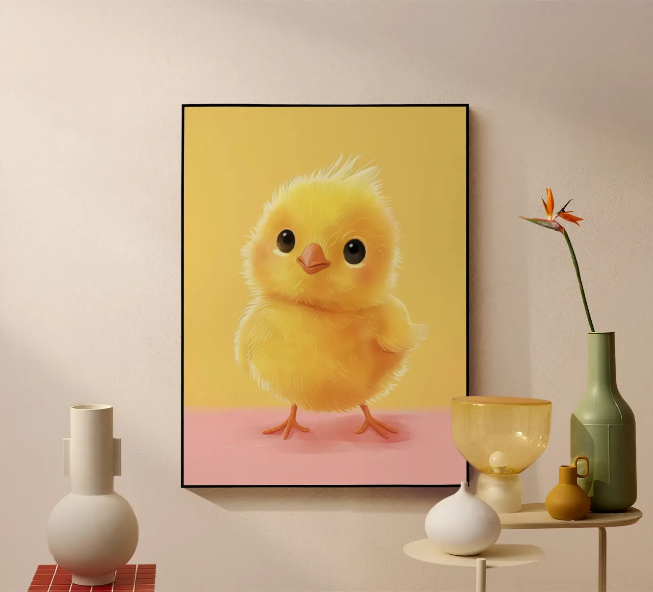 Pulcino allegro plexiglass da DesignDoodle