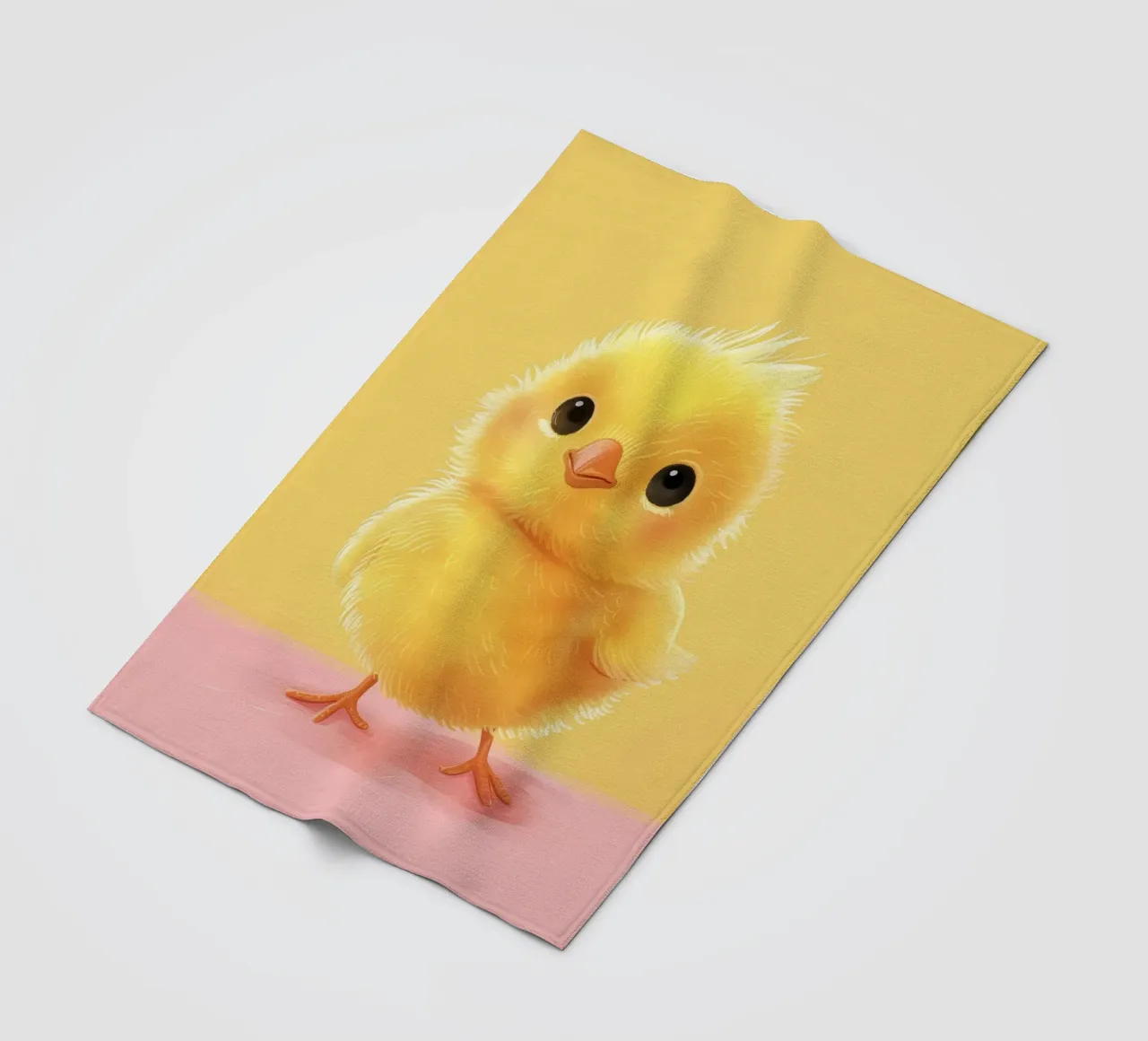Pulcino allegro coperta in pile da DesignDoodle