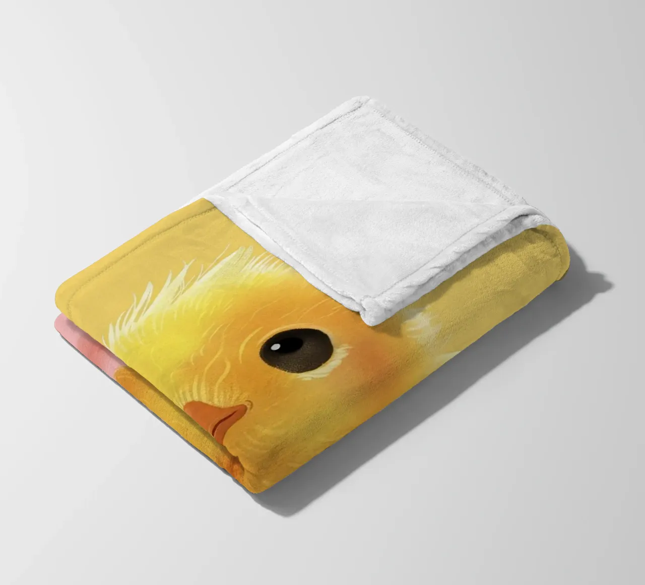 Pulcino allegro coperta in pile da DesignDoodle