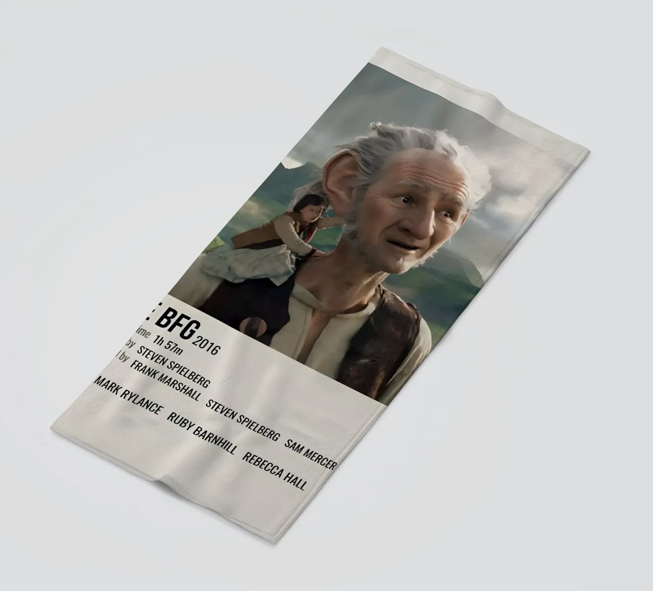 THE BFG 2016 telo mare da MVFminimalist