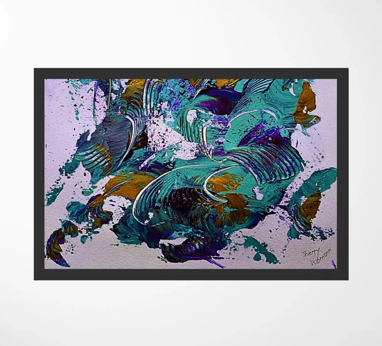 IDEAL GIFT 53 invers zerbino da Thierry Vobmann Abstract painting