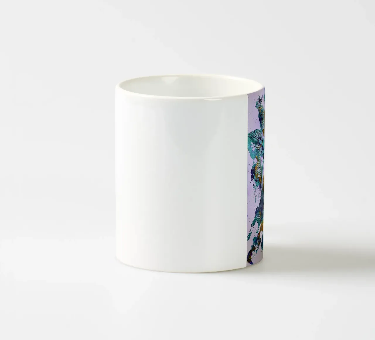 IDEAL GIFT 53 invers tazza in ceramica da Thierry Vobmann Abstract painting