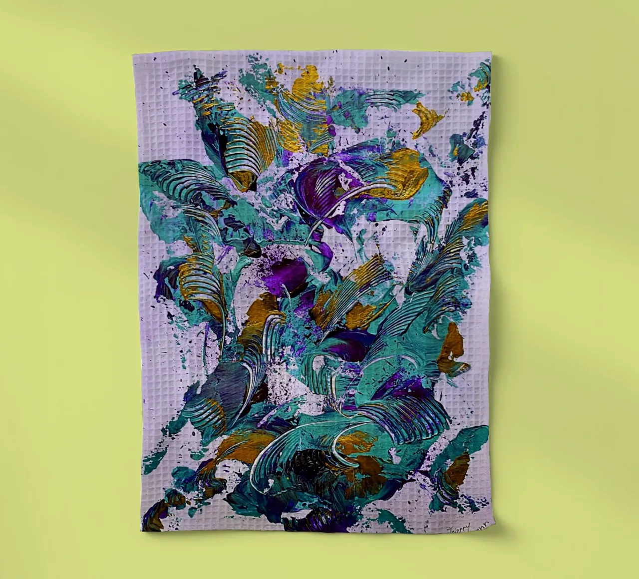 IDEAL GIFT 53 invers canovaccio da cucina da Thierry Vobmann Abstract painting