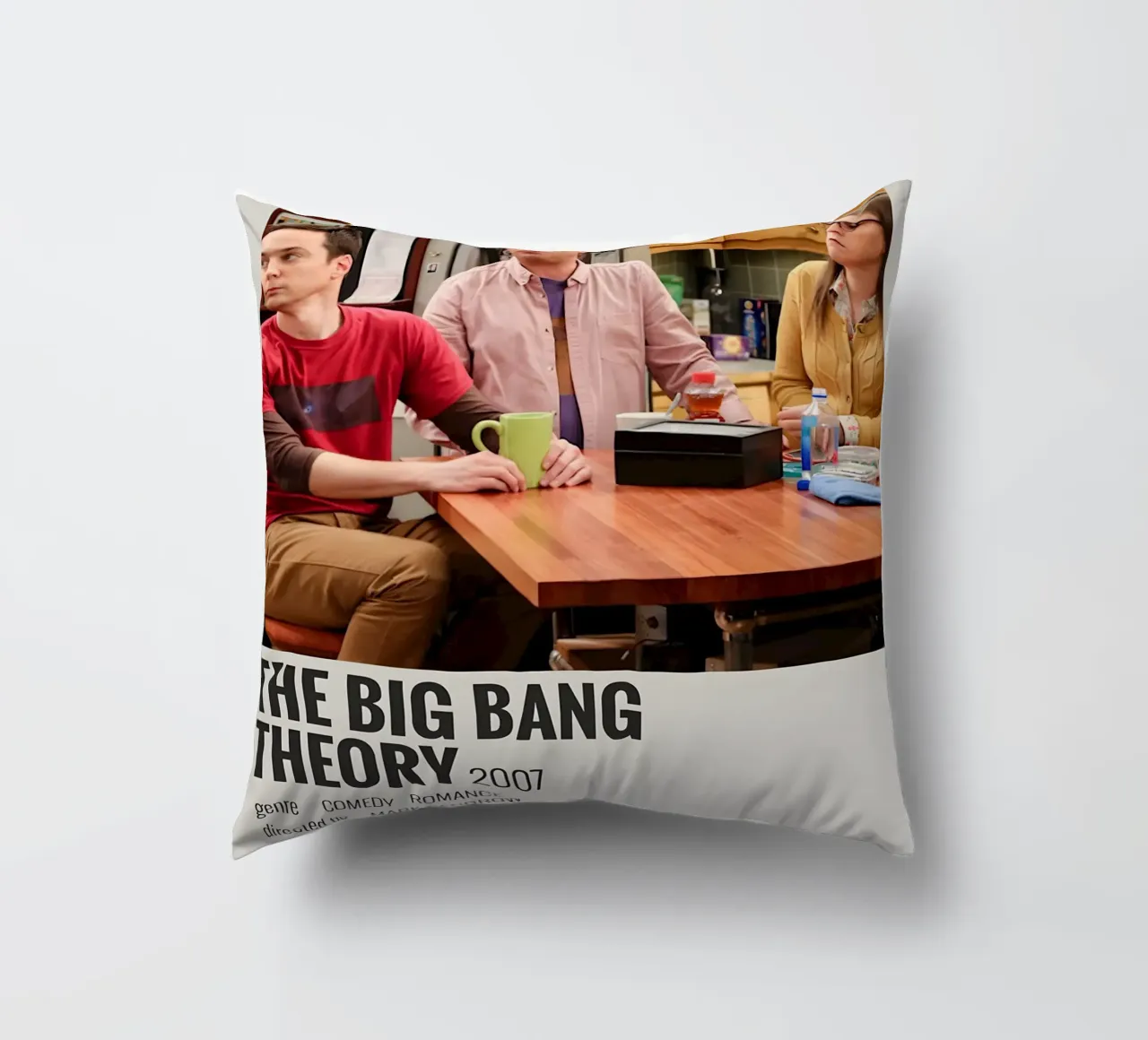 THE BIG BANG THEORY 2007 cuscino da MVFminimalist