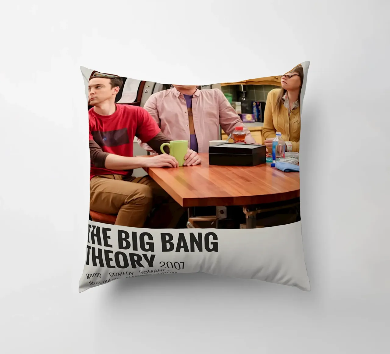 THE BIG BANG THEORY 2007 cuscino da MVFminimalist