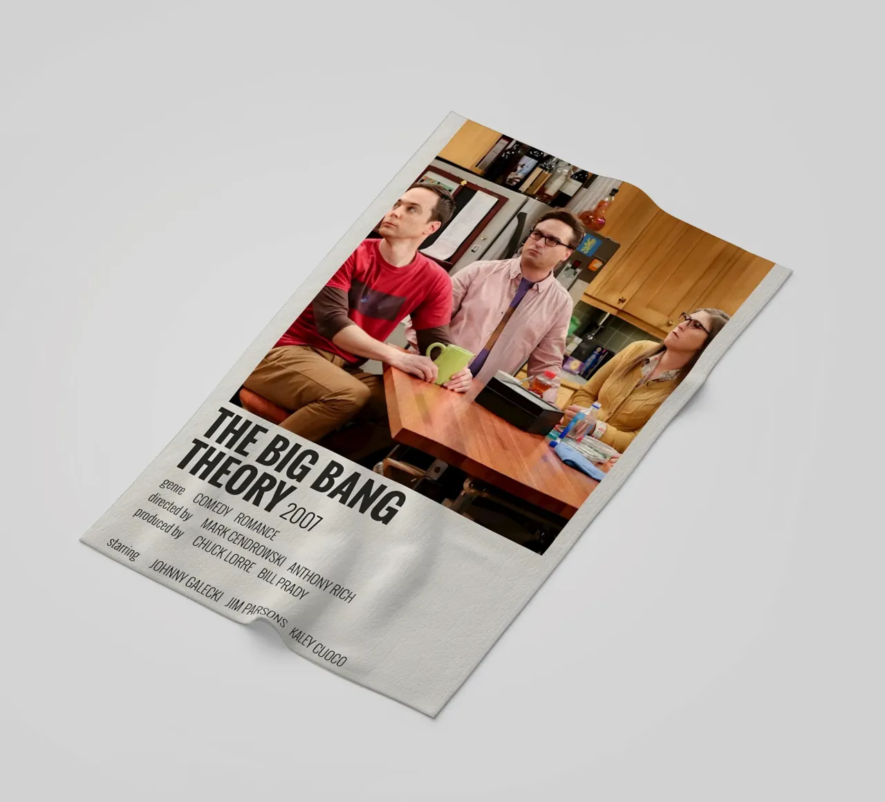 THE BIG BANG THEORY 2007 telo mare da MVFminimalist