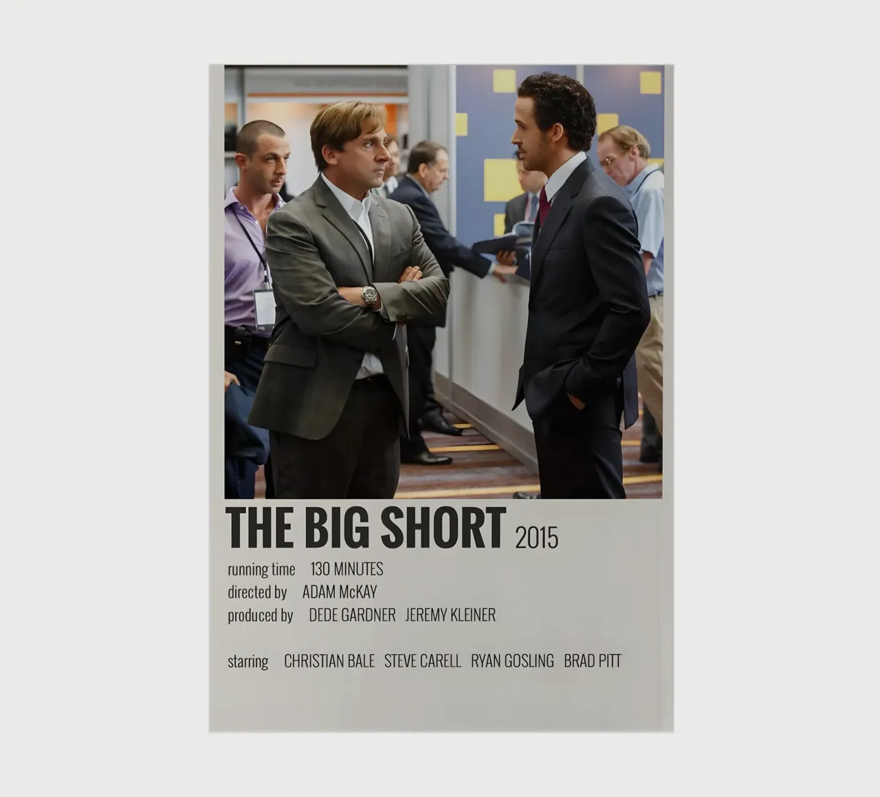 THE BIG SHORT 2015 notebook by MVFminimalist