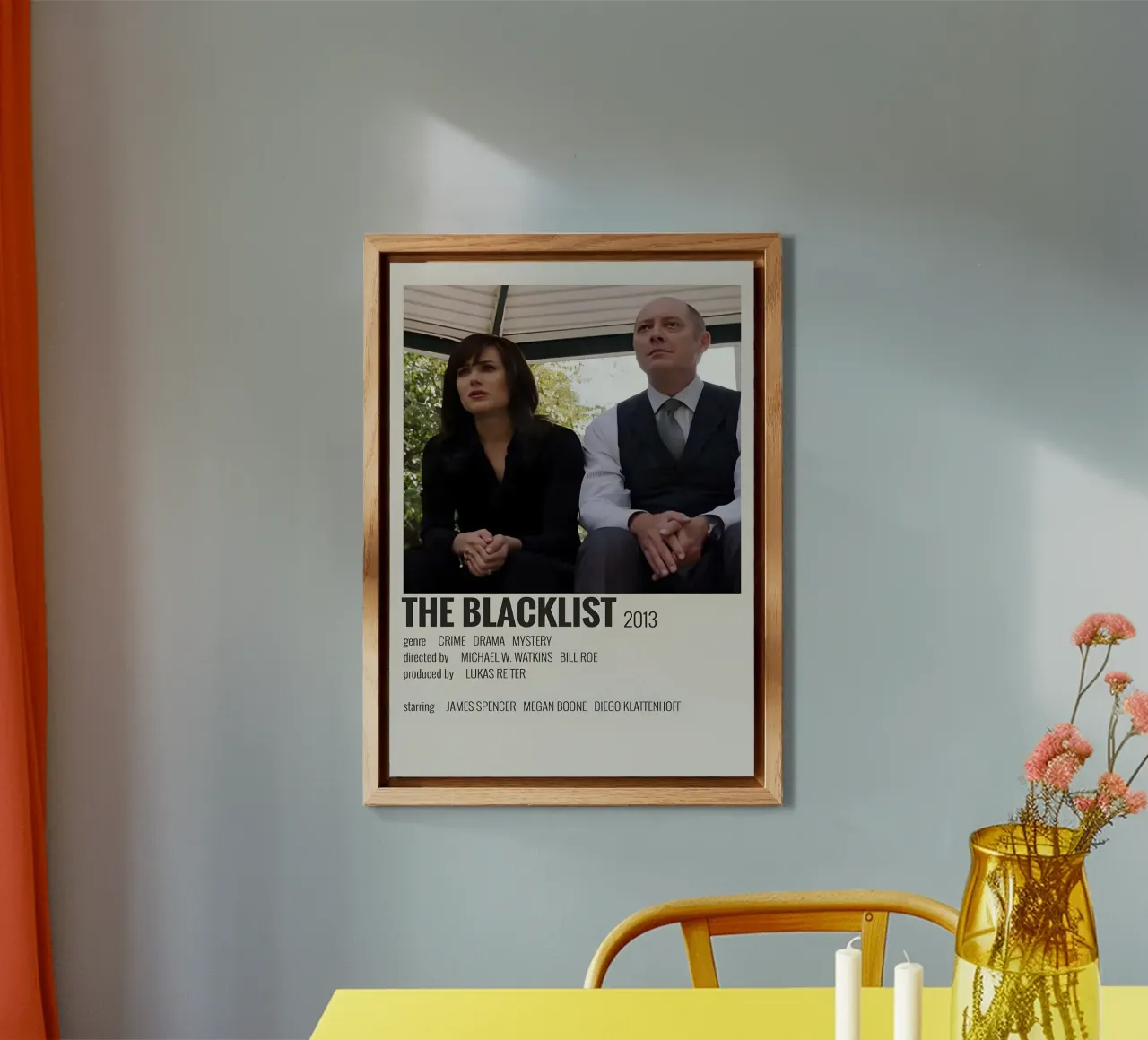 THE BLACKLIST 2013 alluminio dibond da MVFminimalist