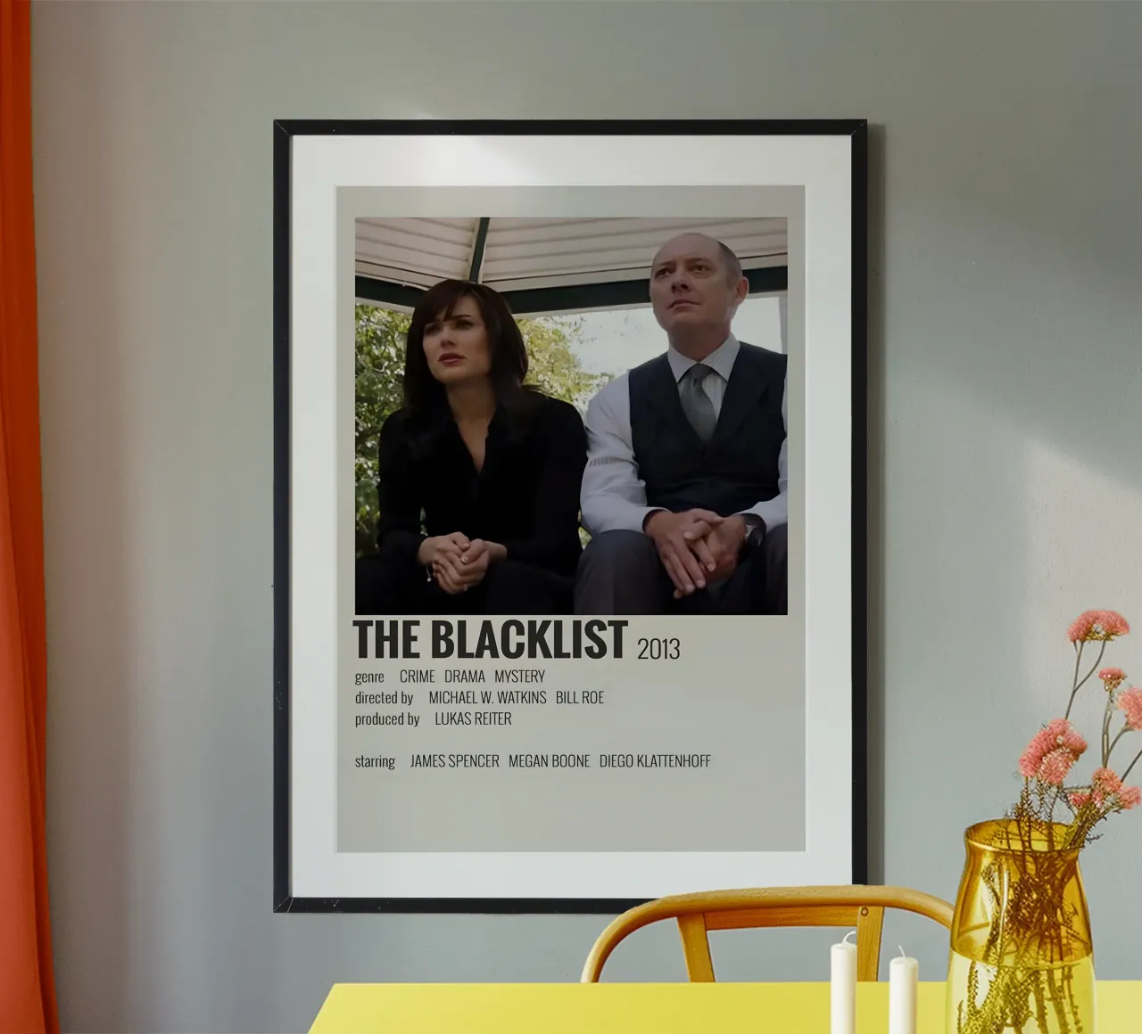 THE BLACKLIST 2013 carta hahnemühle da MVFminimalist