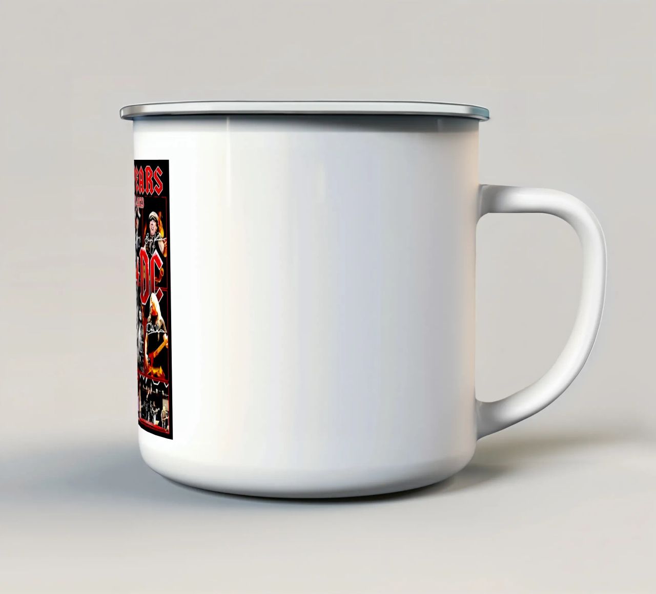ACDC Hard Rock tazza in smalto da Georgi Gutmannn