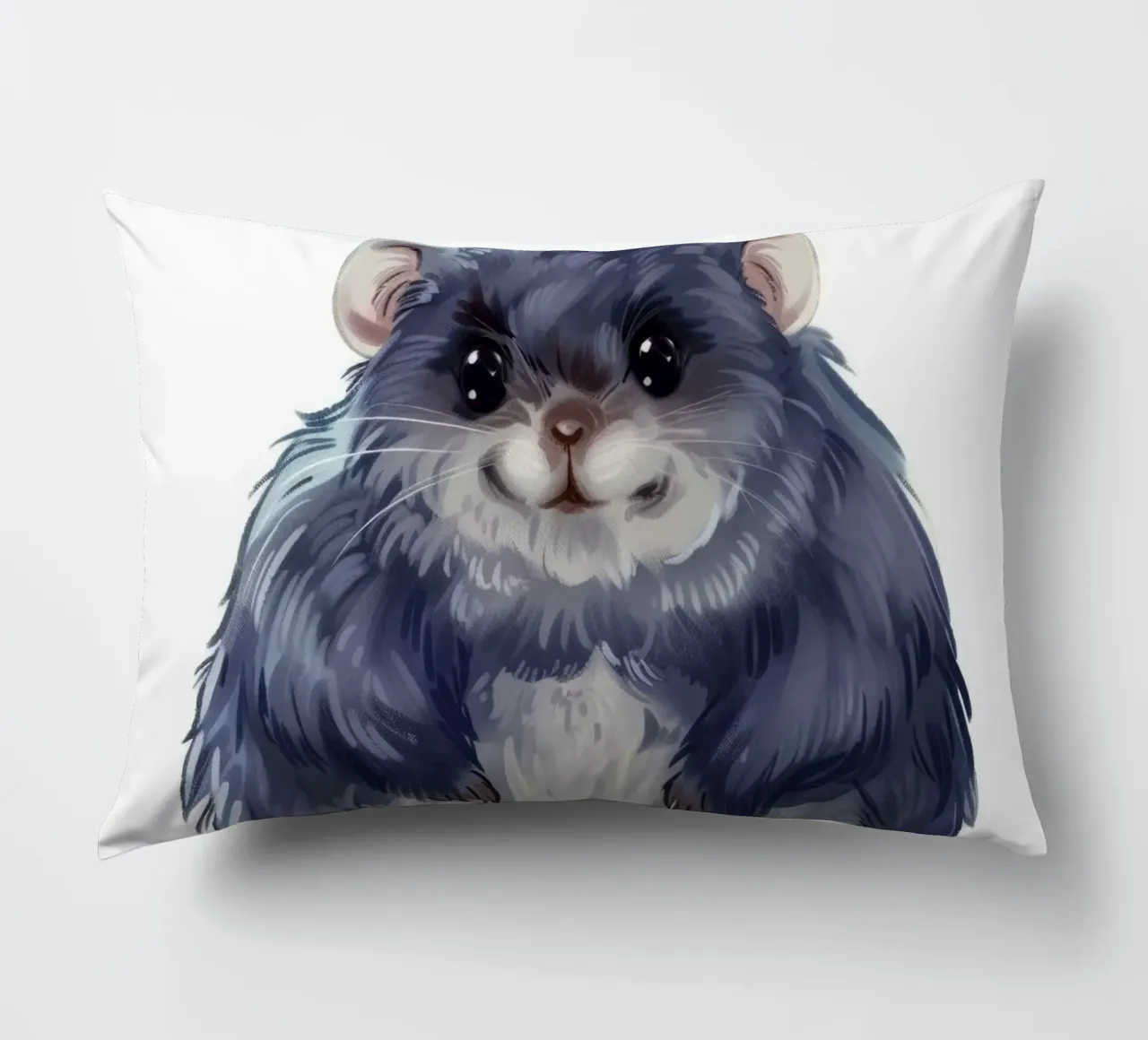 cincillà paffuto e soffice, pieno di calore e simpatia cuscino da DesignDoodle