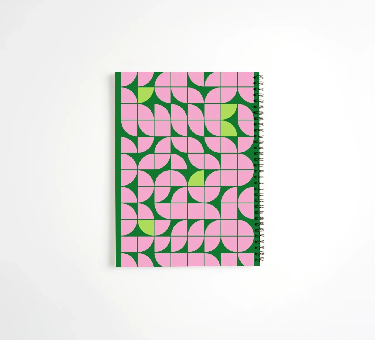 Geometric 4 spiral notebook by Studio One