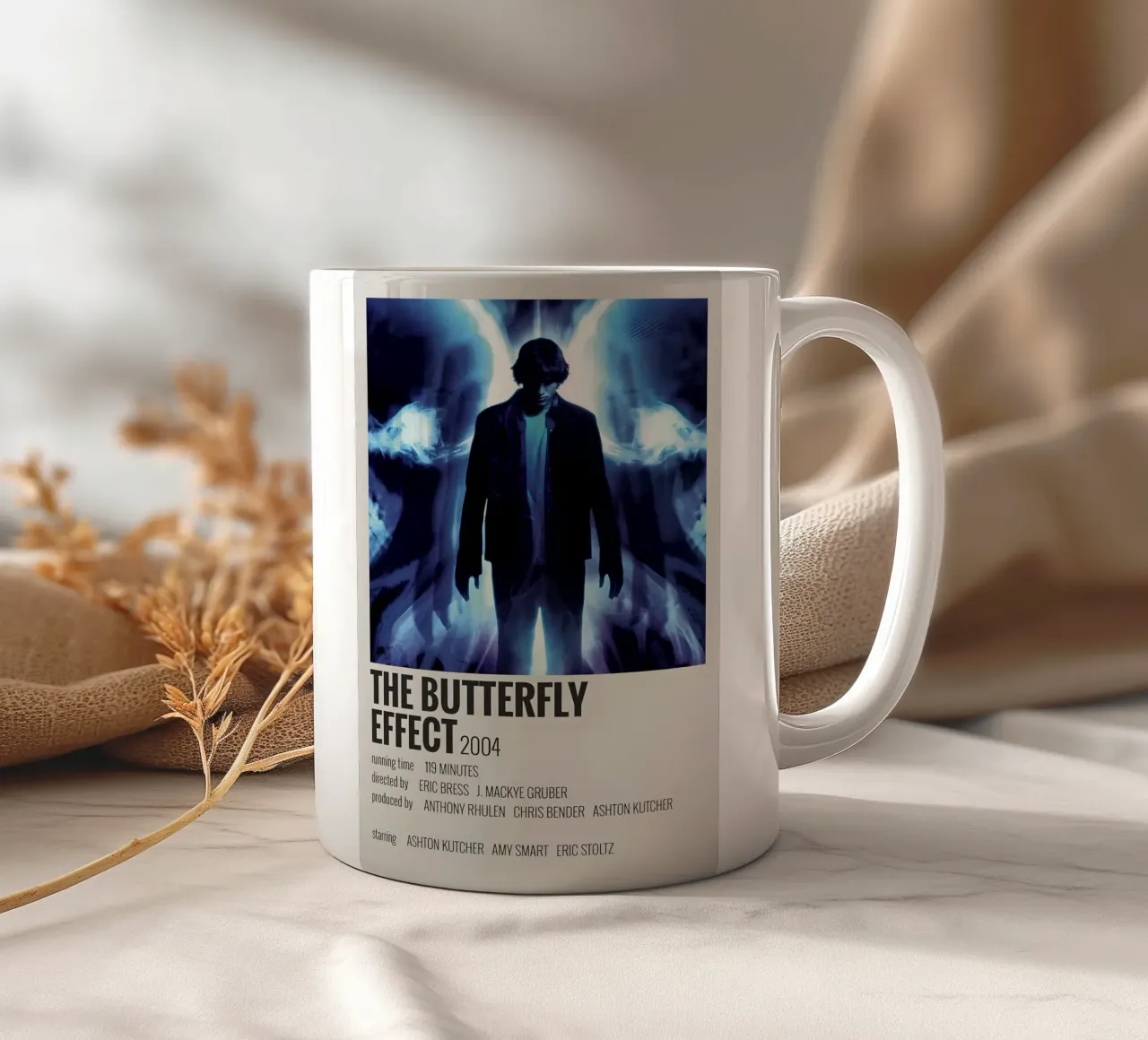 THE BUTTERFLY EFFECT 2004 tazza in ceramica da MVFminimalist