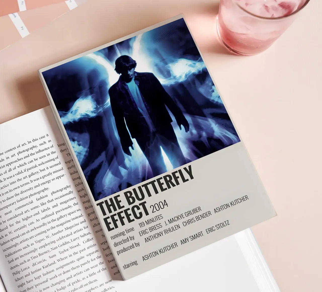 THE BUTTERFLY EFFECT 2004 notebook by MVFminimalist