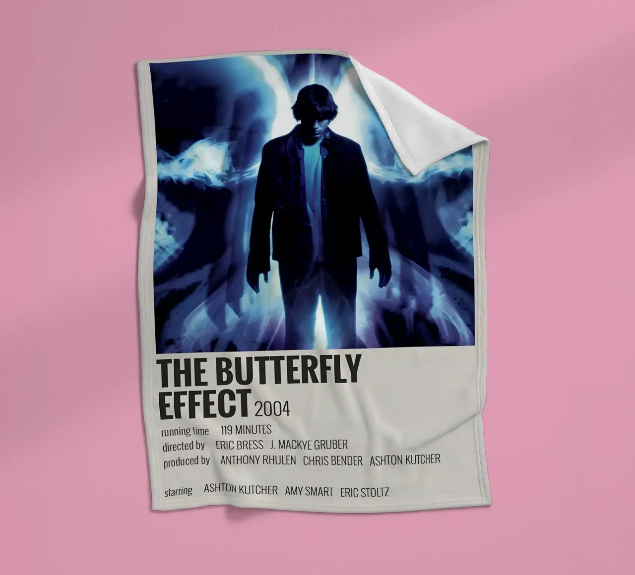 THE BUTTERFLY EFFECT 2004 coperta in pile da MVFminimalist