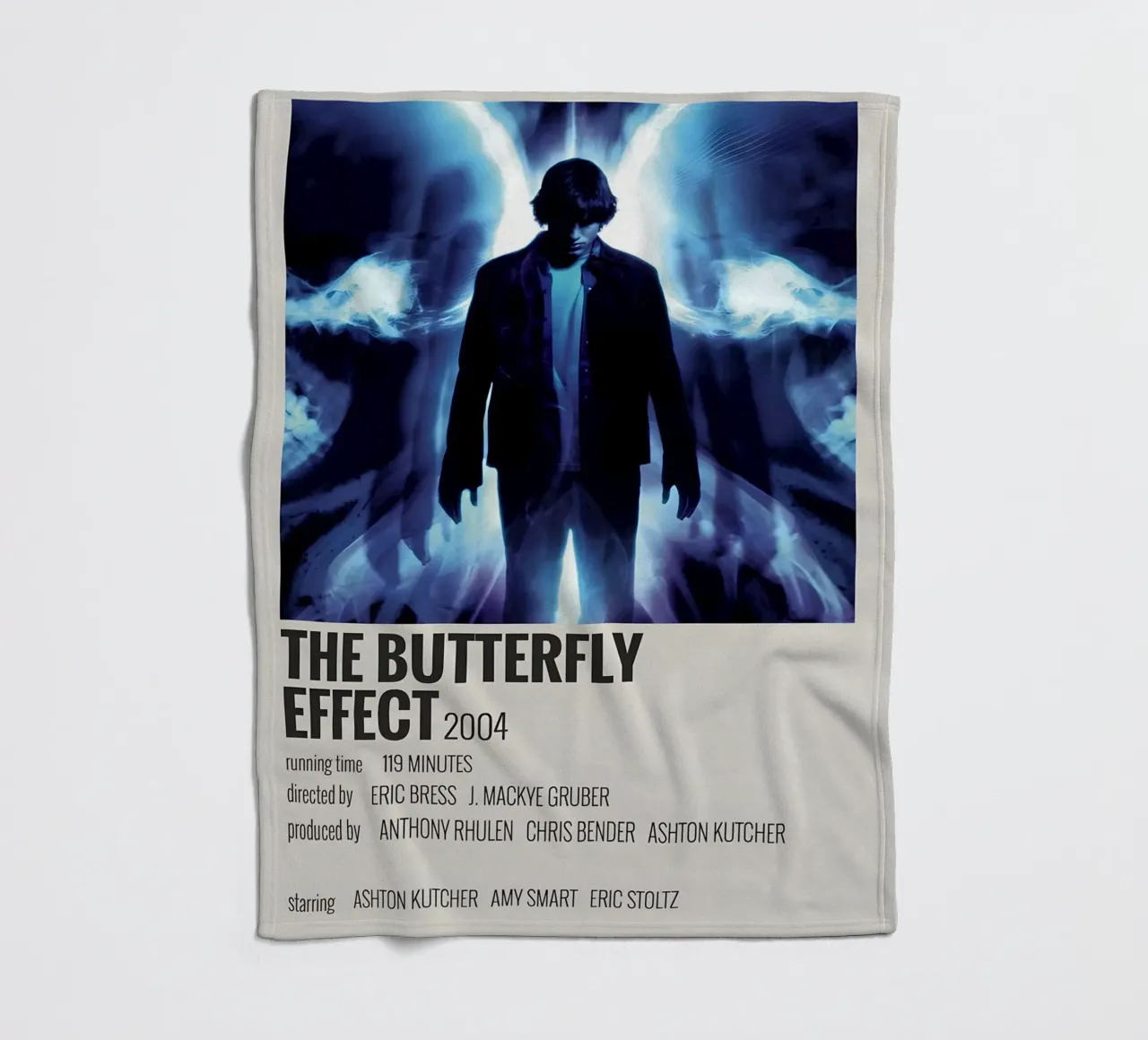 THE BUTTERFLY EFFECT 2004 coperta in pile da MVFminimalist