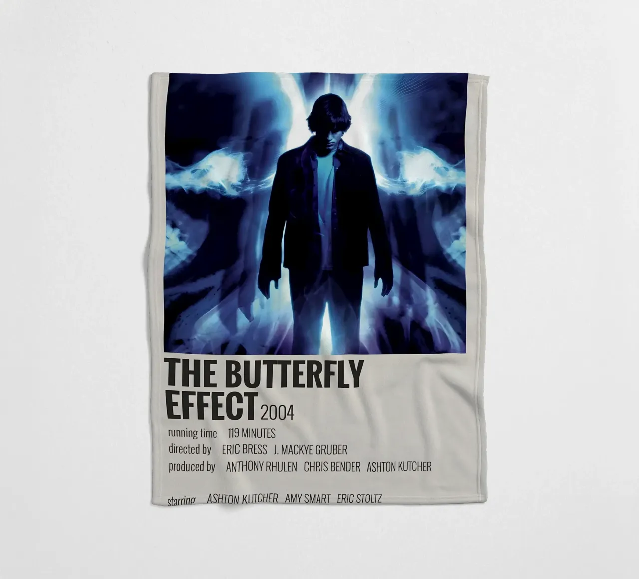 THE BUTTERFLY EFFECT 2004 coperta in pile da MVFminimalist