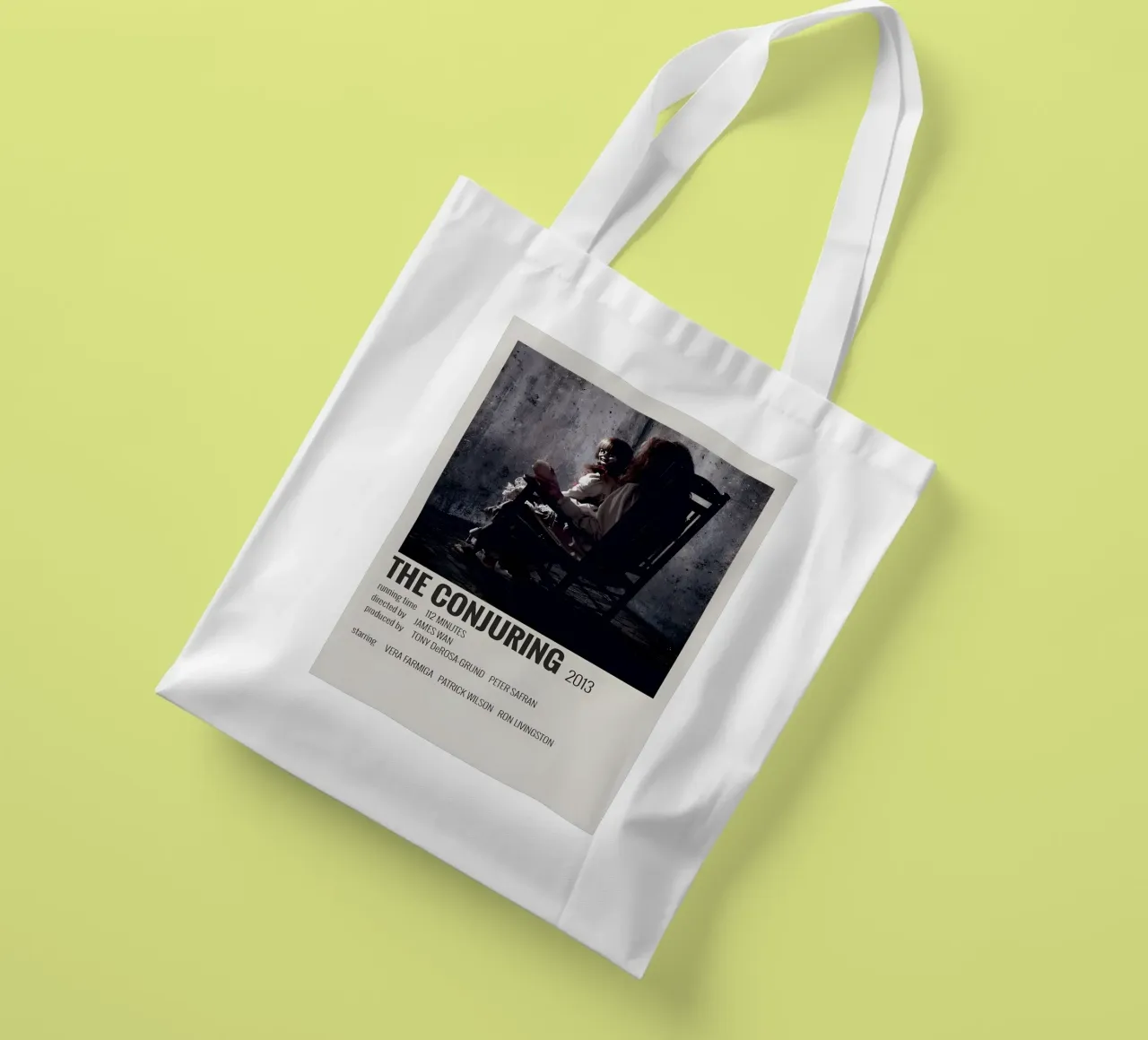 THE CONJURING 2013 borsa in juta da MVFminimalist