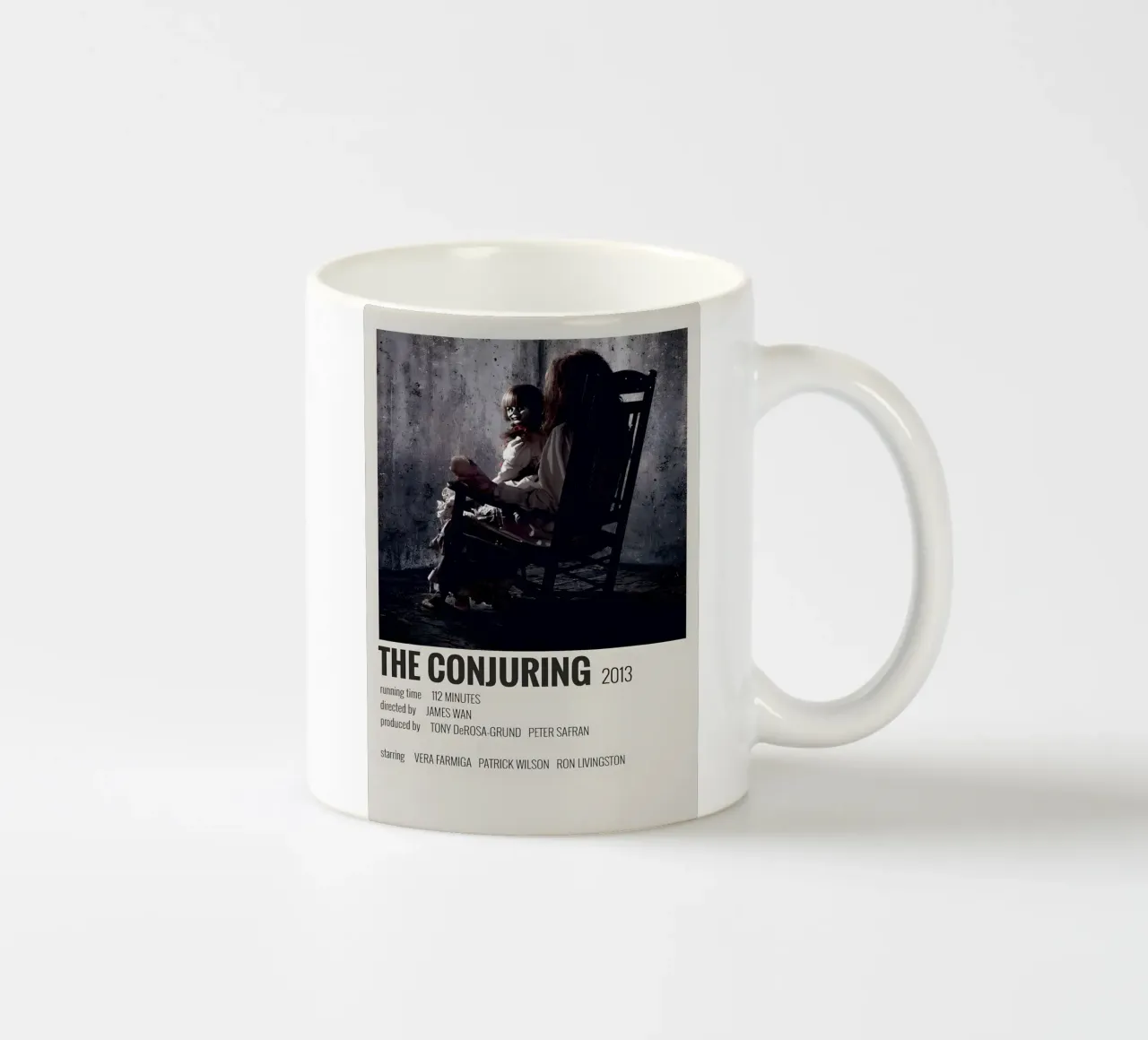 THE CONJURING 2013 tazza in ceramica da MVFminimalist