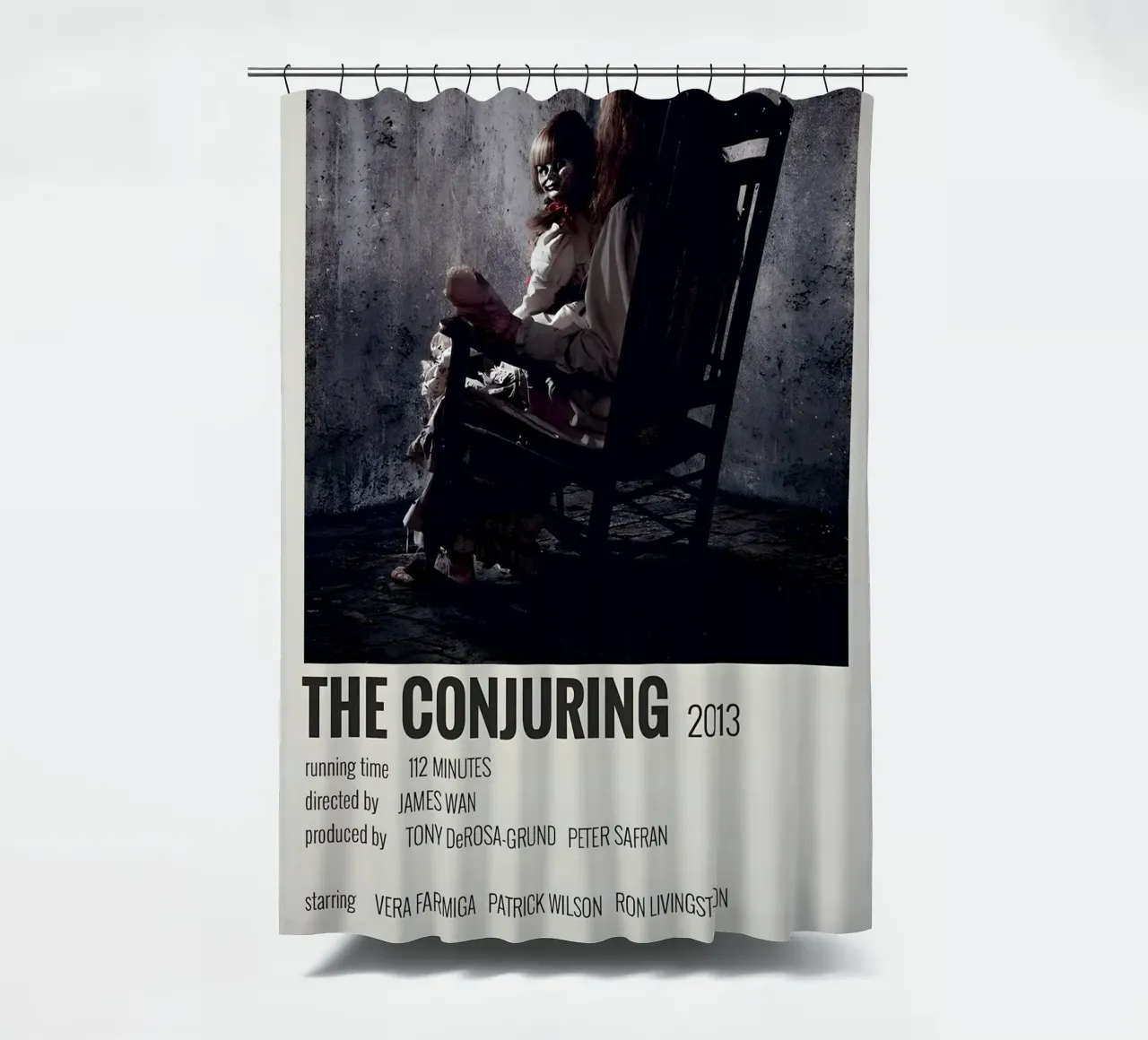 THE CONJURING 2013 tenda da doccia da MVFminimalist