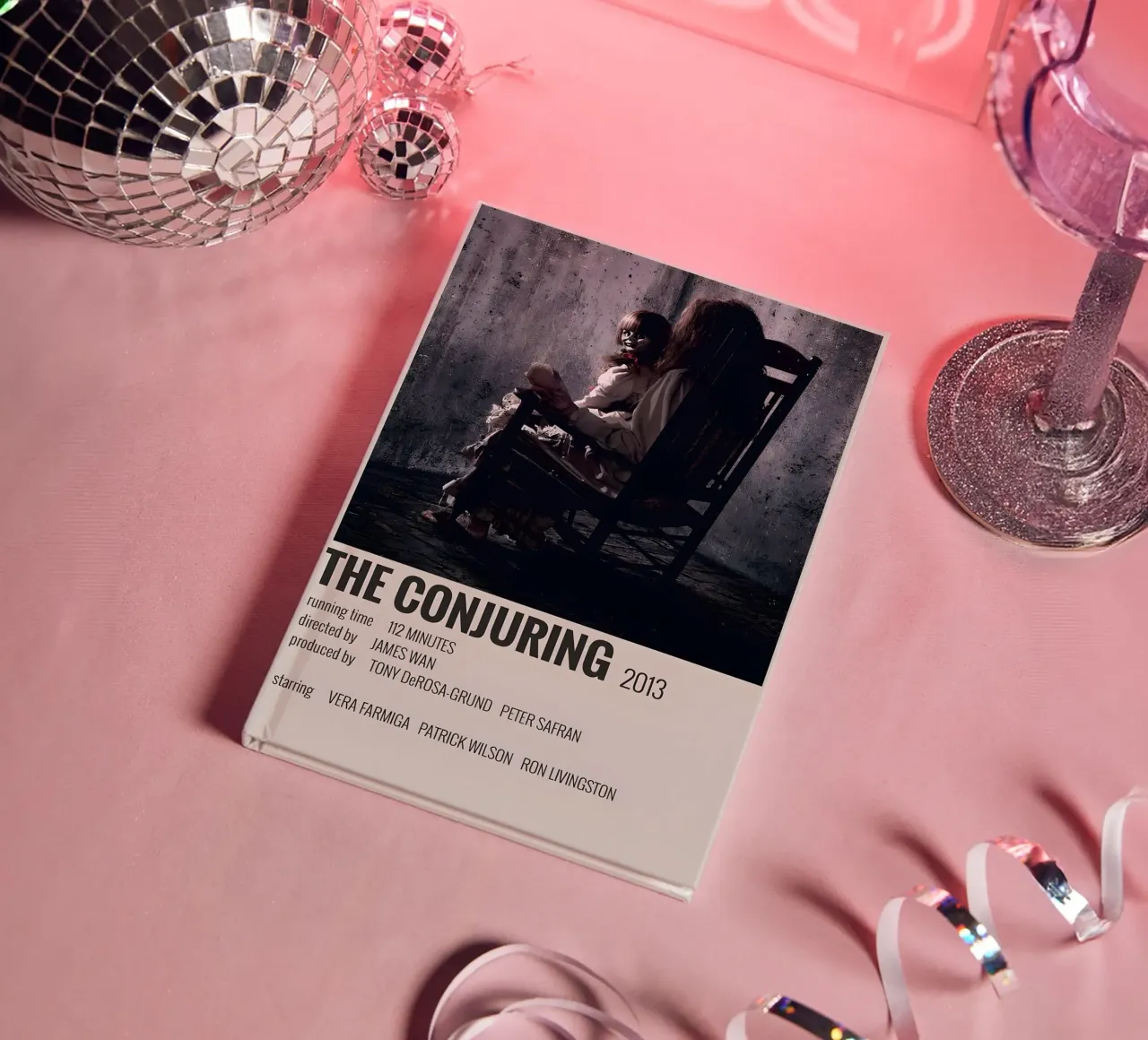 THE CONJURING 2013 notebook by MVFminimalist