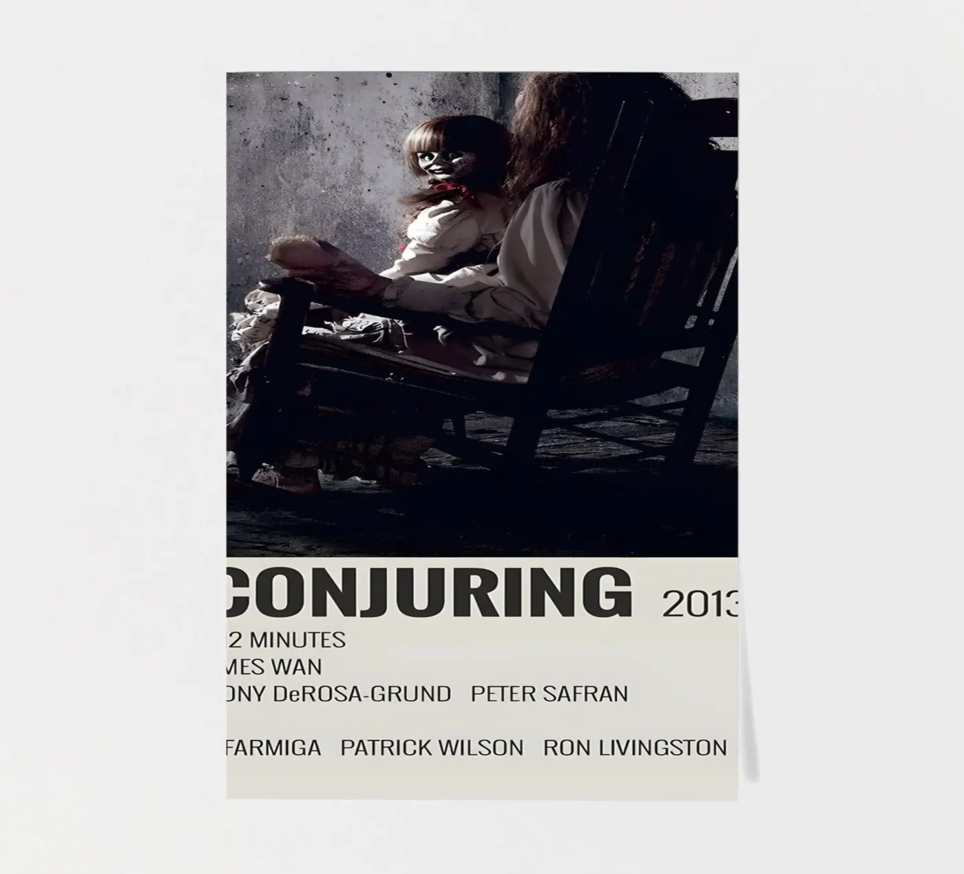 THE CONJURING 2013 sticker sheet by MVFminimalist