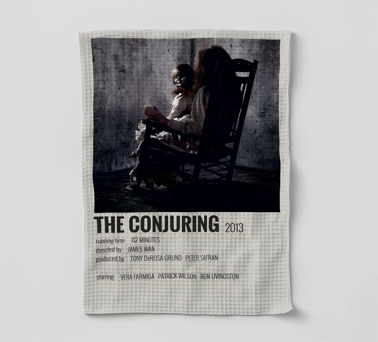 THE CONJURING 2013 canovaccio da cucina da MVFminimalist