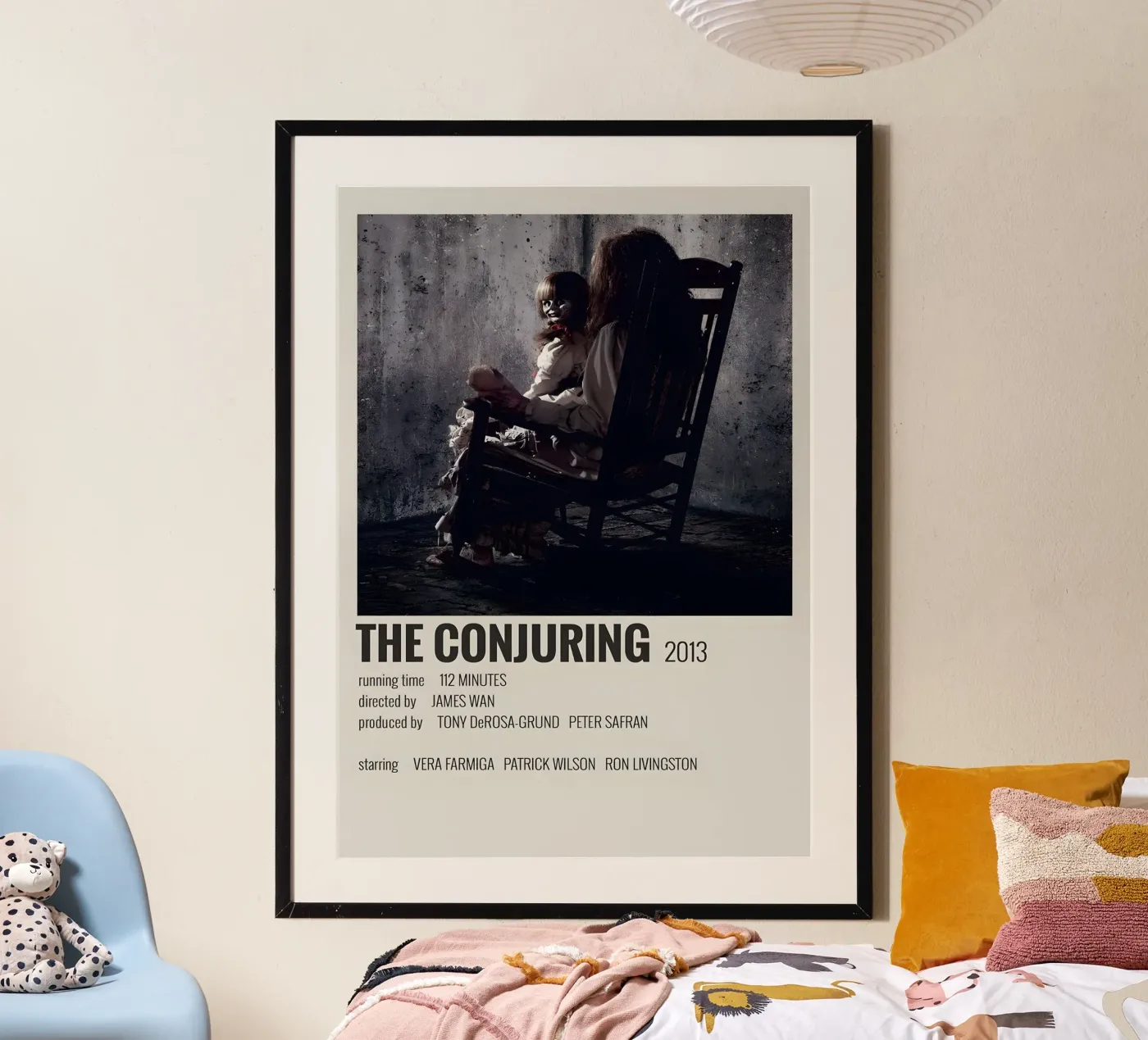 THE CONJURING 2013 Poster von MVFminimalist