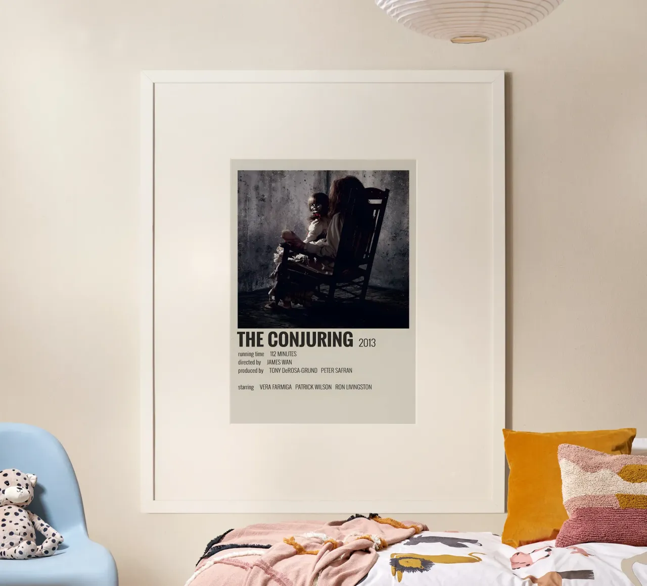 THE CONJURING 2013 poster da MVFminimalist