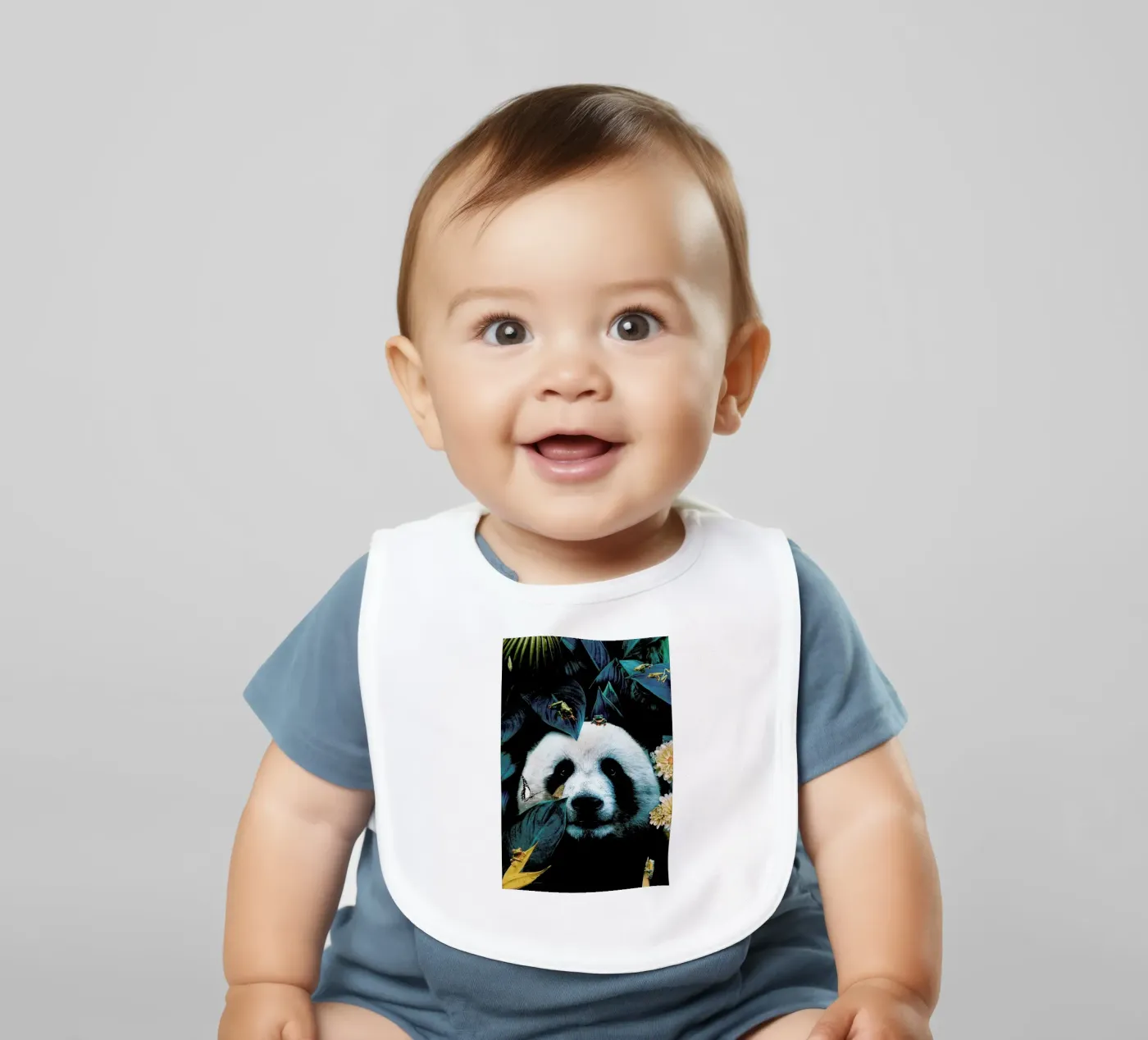 Panda Babylätzchen von Wouter Rikken