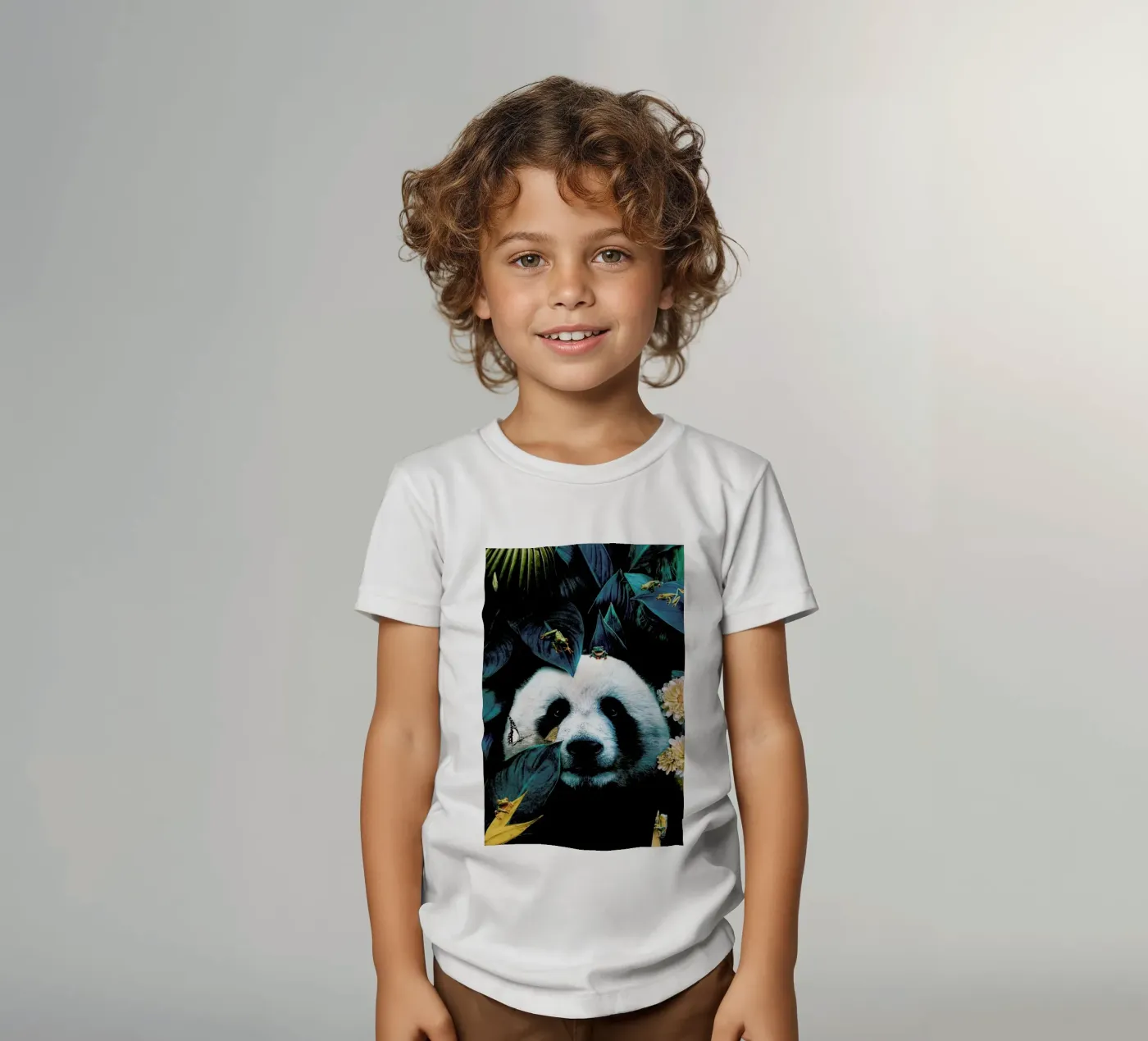 Panda t-shirt bambini da Wouter Rikken