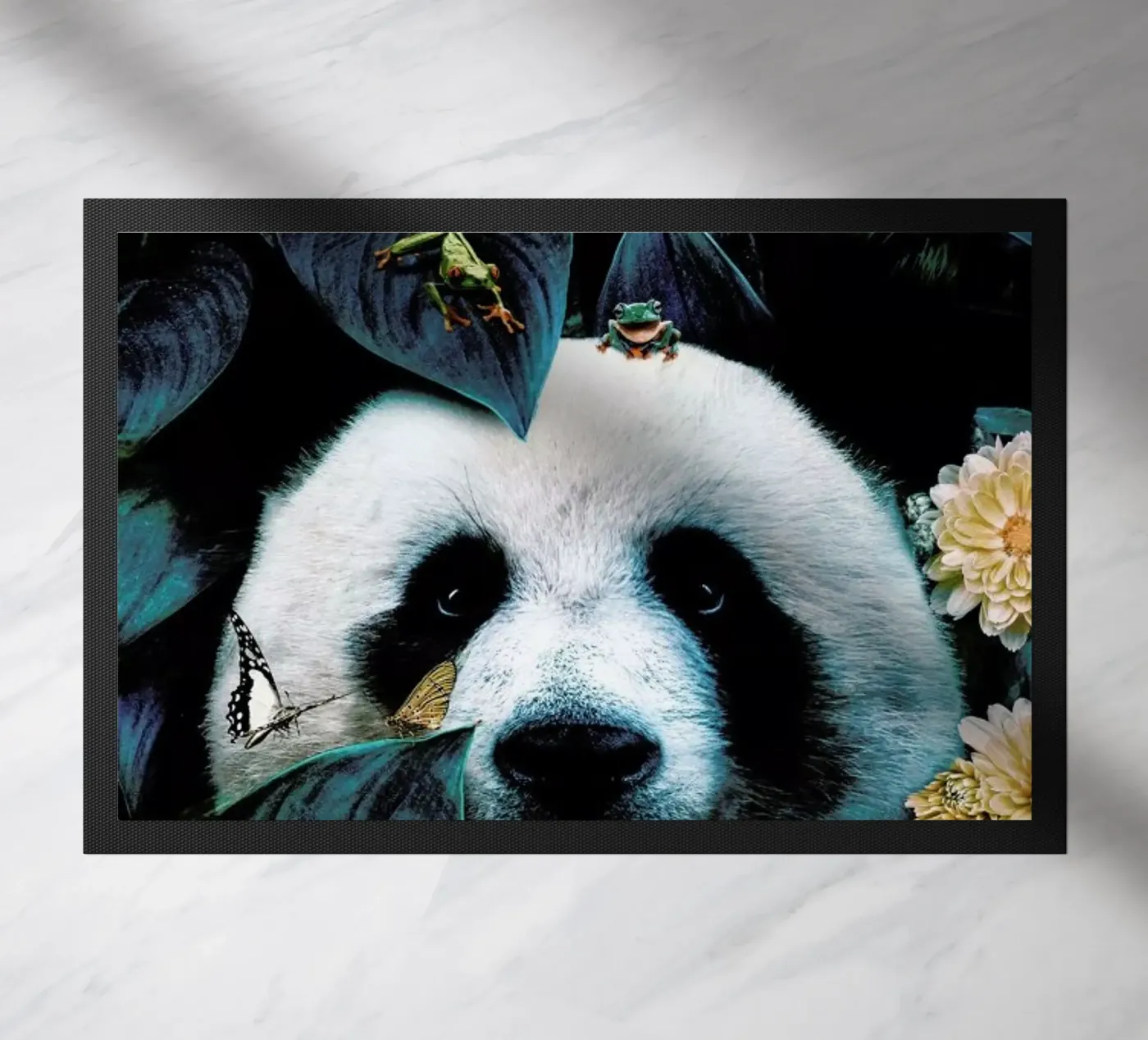 Panda doormat by Wouter Rikken
