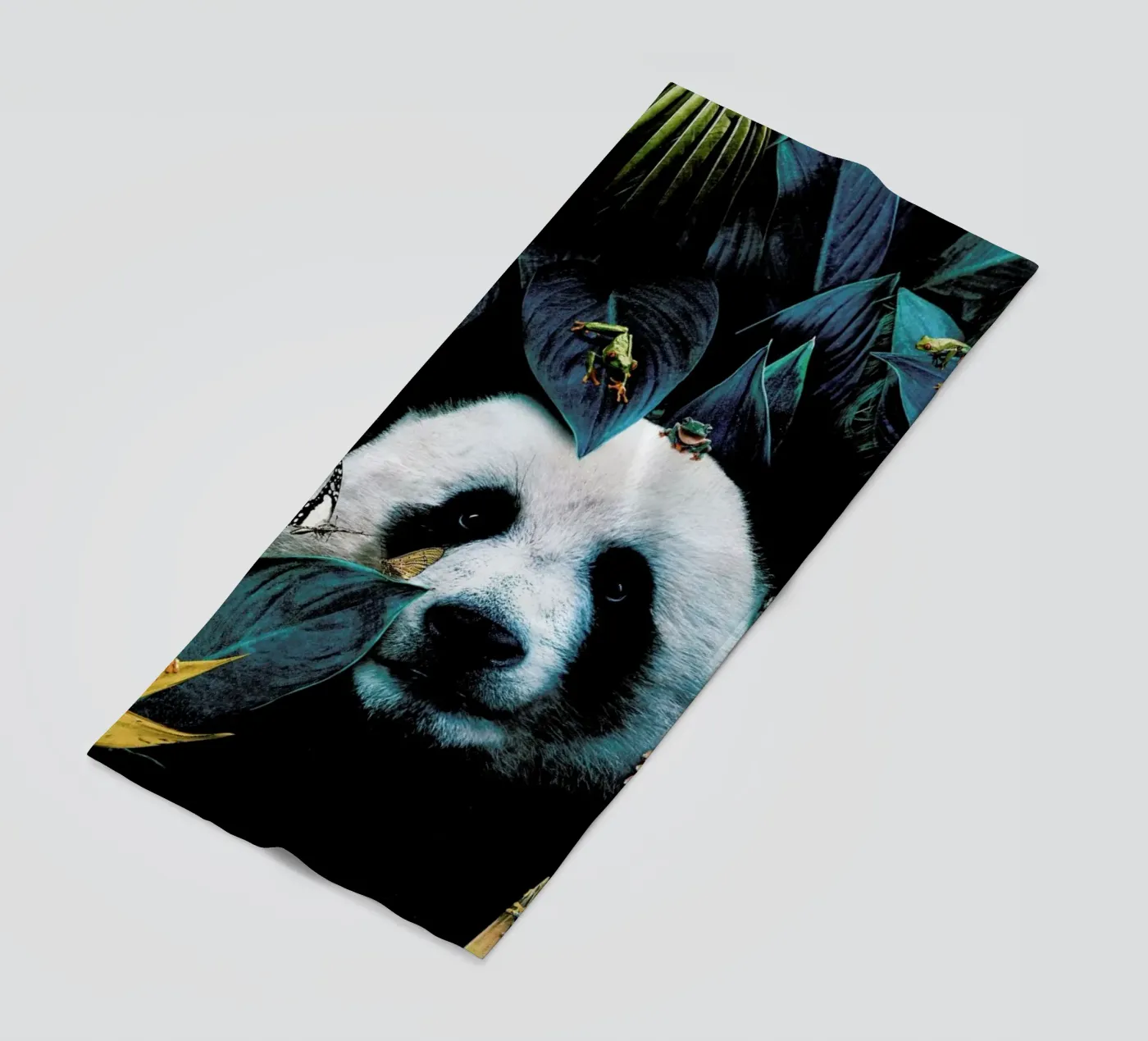 Panda beach towel by Wouter Rikken