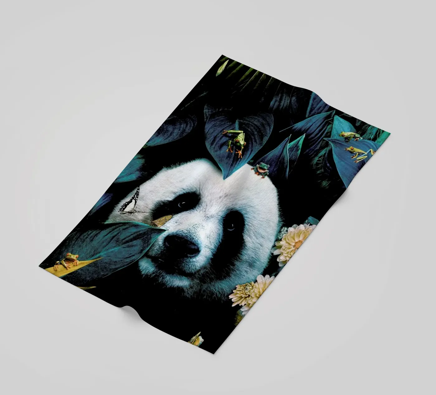 Panda beach towel by Wouter Rikken