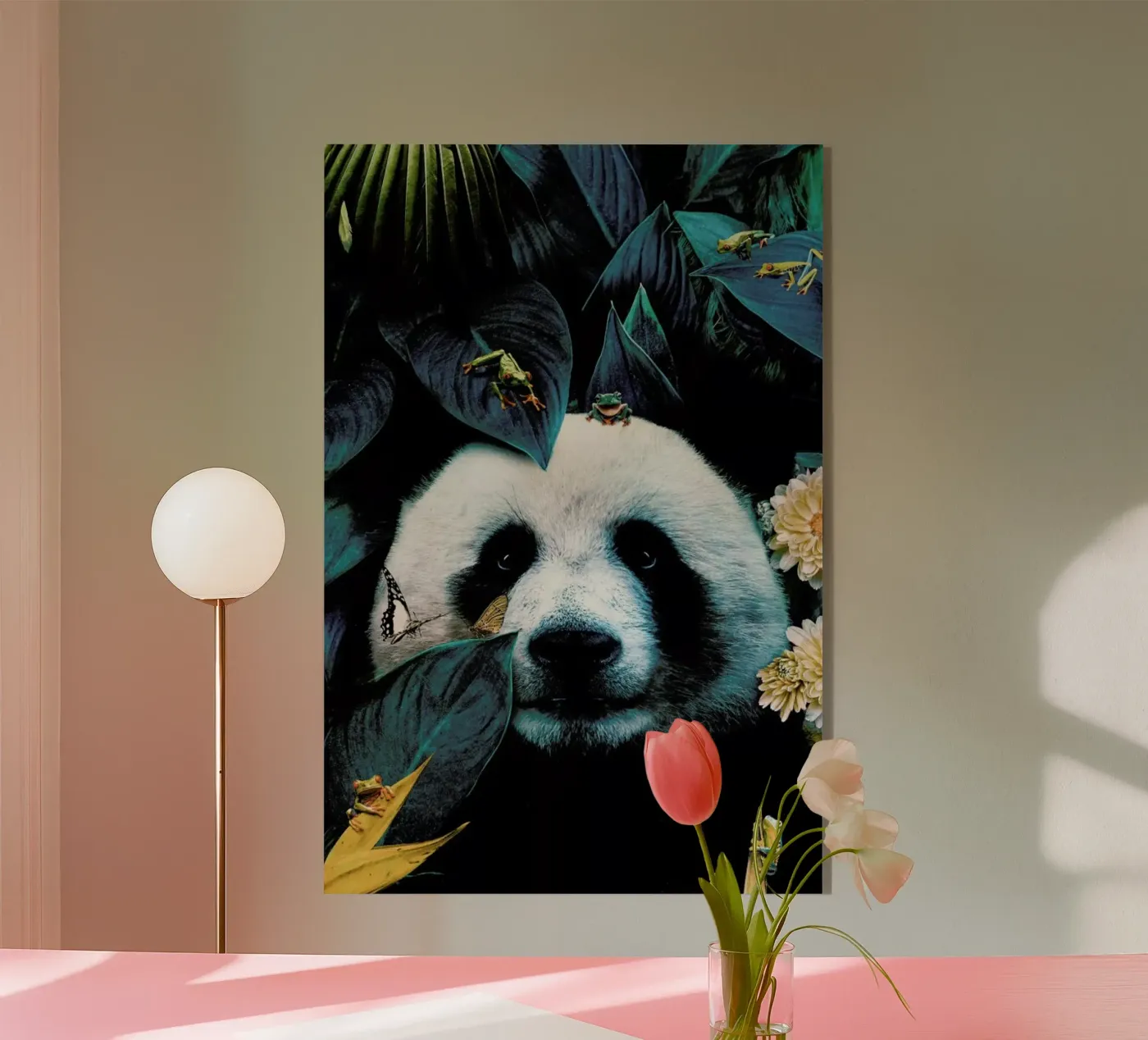 Panda plexiglas de Wouter Rikken