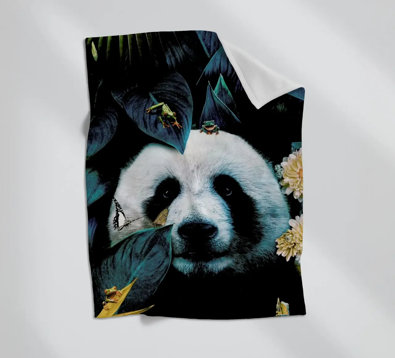 Panda coperta in pile da Wouter Rikken